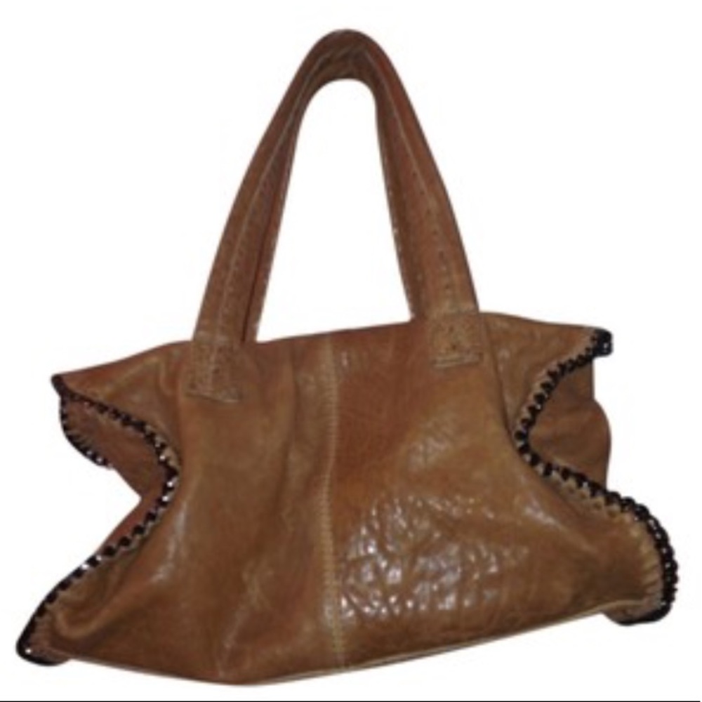 Zara leather chain bag